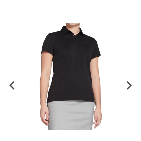 LADY HAGEN Black Polo Shirt Size 12 ⭐️LIKE NEW⭐️ - Picture 4 of 9